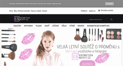 Desktop Screenshot of kosmetika-nehty.cz